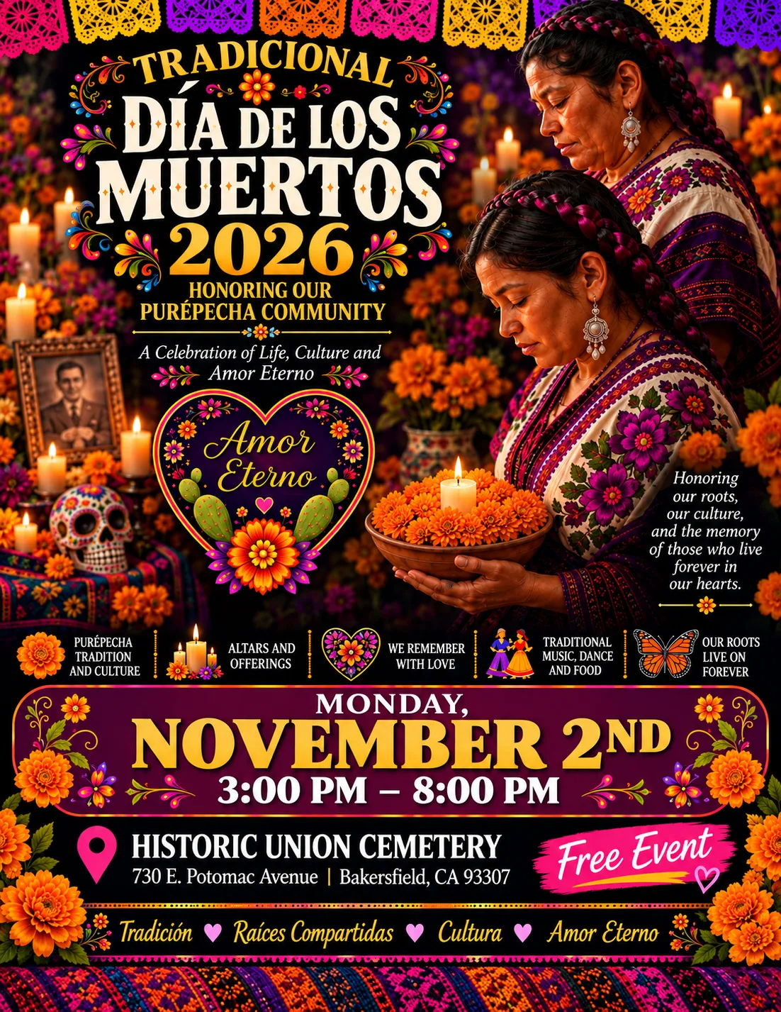Dia De Los Muertos - Noveember 2, 2026